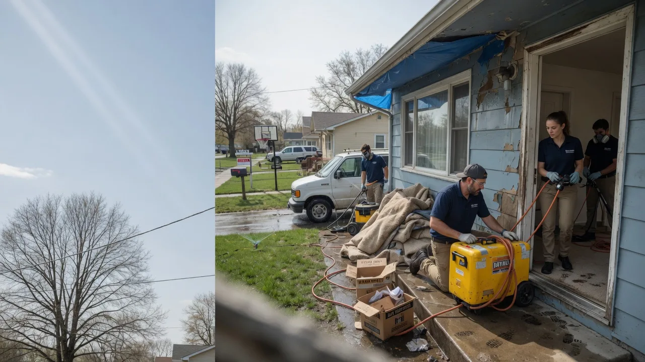 Basement Flood Cleanup in Bristolville, OH near me